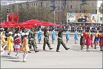 9 мая 2010 г., Барнаул   Празднование 65-летия Великой Победы в Барнауле