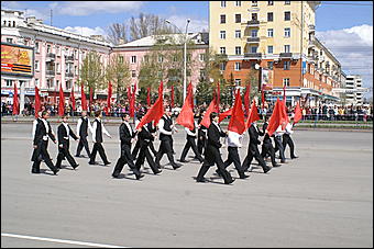 9 мая 2010 г., Барнаул   Празднование 65-летия Великой Победы в Барнауле