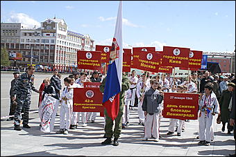 9 мая 2010 г., Барнаул   Празднование 65-летия Великой Победы в Барнауле