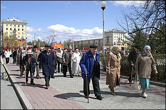 9 мая 2010 г., Барнаул   Празднование 65-летия Великой Победы в Барнауле