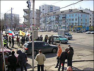 10 апреля 2010 г., Барнаул   "Операция дырка" активистов Drom.ru