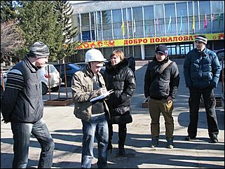 10 апреля 2010 г., Барнаул   "Операция дырка" активистов Drom.ru