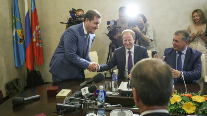 16 августа 2019 г., Барнаул. Екатерина Смолихина   Как глава Барнаула Сергей Дугин покидал свой пост