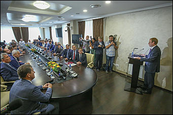 16 августа 2019 г., Барнаул. Екатерина Смолихина   Как глава Барнаула Сергей Дугин покидал свой пост