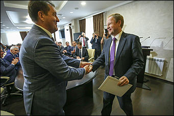 16 августа 2019 г., Барнаул. Екатерина Смолихина   Как глава Барнаула Сергей Дугин покидал свой пост