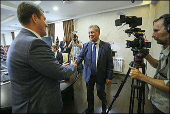 16 августа 2019 г., Барнаул. Екатерина Смолихина   Как глава Барнаула Сергей Дугин покидал свой пост