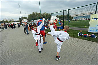 2 сентября 2017 г., Барнаул. Екатерина Смолихина "Энергия улиц" собрала сотни барнаульцев в парке Смертина