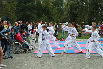 2 сентября 2017 г., Барнаул. Екатерина Смолихина "Энергия улиц" собрала сотни барнаульцев в парке Смертина