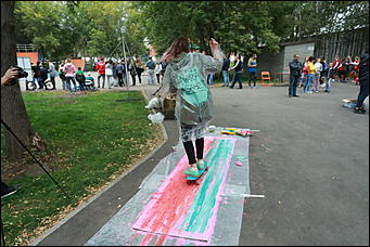 2 сентября 2017 г., Барнаул. Екатерина Смолихина "Энергия улиц" собрала сотни барнаульцев в парке Смертина
