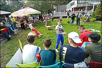 2 сентября 2017 г., Барнаул. Екатерина Смолихина "Энергия улиц" собрала сотни барнаульцев в парке Смертина