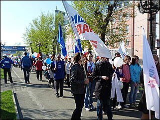1 мая 2011 г., Барнаул   Барнаул отмечает Первомай