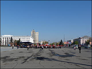 1 мая 2011 г., Барнаул   Барнаул отмечает Первомай