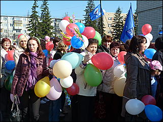 1 мая 2011 г., Барнаул   Барнаул отмечает Первомай