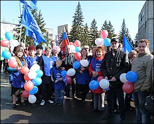 1 мая 2011 г., Барнаул   Барнаул отмечает Первомай