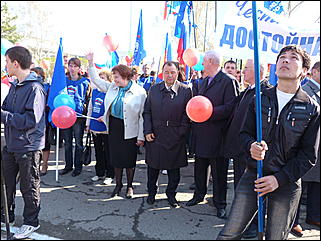 1 мая 2011 г., Барнаул   Барнаул отмечает Первомай