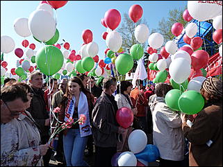 1 мая 2011 г., Барнаул   Барнаул отмечает Первомай