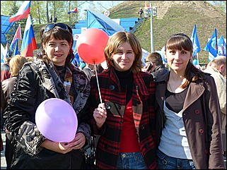 1 мая 2011 г., Барнаул   Барнаул отмечает Первомай