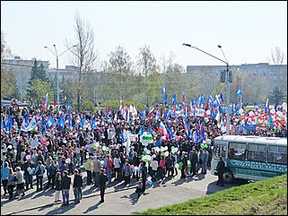 1 мая 2011 г., Барнаул   Барнаул отмечает Первомай