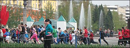 9 мая 2009 г., Барнаул   Кольцо Победы