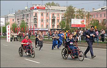 9 мая 2009 г., Барнаул   Кольцо Победы