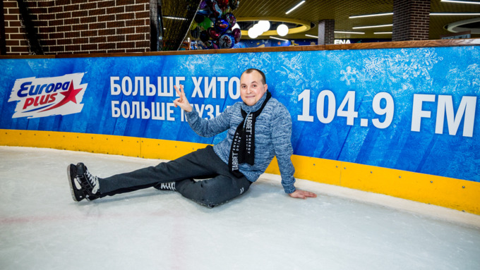 14 декабря 2019 г., Барнаул   "Европейскими играми" открылся первый в Барнауле ледовый каток "Европы Плюс"