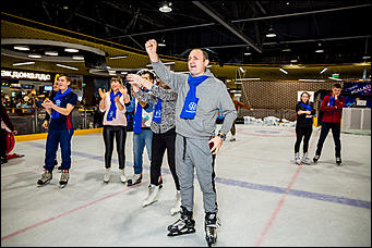 14 декабря 2019 г., Барнаул   "Европейскими играми" открылся первый в Барнауле ледовый каток "Европы Плюс"