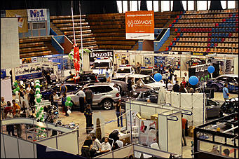 15 мая 2008 г., Барнаул   Первый день выставки "АвтоЭкспо-2008"