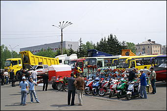 15 мая 2008 г., Барнаул   Первый день выставки "АвтоЭкспо-2008"