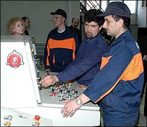 1 февраля 2006 г., Новоалтайск   Открытие фабрики санитарно-гигиенических изделий 