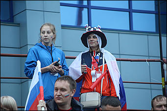 14 июня 2018 г., Барнаул. Екатерина Смолихина   Вперед, Россия: фоторепортаж с барнаульской фан-зоны ЧМ по футболу