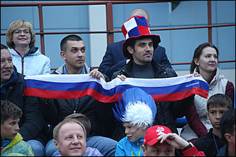 14 июня 2018 г., Барнаул. Екатерина Смолихина   Вперед, Россия: фоторепортаж с барнаульской фан-зоны ЧМ по футболу