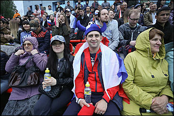 14 июня 2018 г., Барнаул. Екатерина Смолихина   Вперед, Россия: фоторепортаж с барнаульской фан-зоны ЧМ по футболу