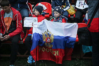 14 июня 2018 г., Барнаул. Екатерина Смолихина   Вперед, Россия: фоторепортаж с барнаульской фан-зоны ЧМ по футболу