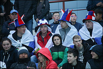 14 июня 2018 г., Барнаул. Екатерина Смолихина   Вперед, Россия: фоторепортаж с барнаульской фан-зоны ЧМ по футболу