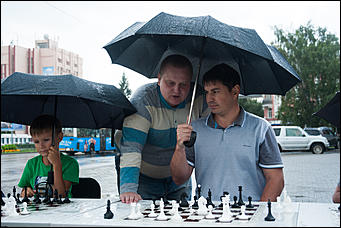 21 июля 2017 г., Барнаул   Алтайские шахматисты не сдаются, как прошел сеанс одновременной игры.