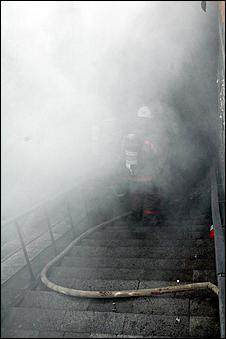 1 марта 2006 г., Барнаул   Пожар в подземном переходе 