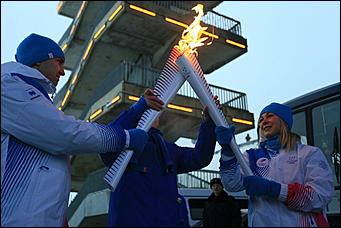 9 декабря 2018 г., Барнаул   Огонь, иди со мной: как в Барнауле провели эстафету к зимней Универсиаде