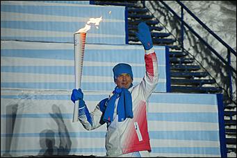 9 декабря 2018 г., Барнаул   Огонь, иди со мной: как в Барнауле провели эстафету к зимней Универсиаде