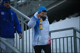 9 декабря 2018 г., Барнаул   Огонь, иди со мной: как в Барнауле провели эстафету к зимней Универсиаде