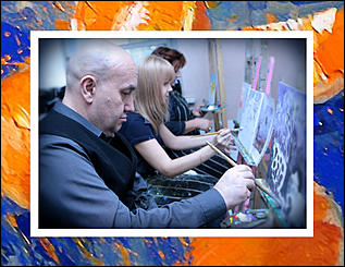 декабрь 2012 г., Барнаул   "Все начинается с идеи": известные алтайские медиа-персоны нарисовали картины для календаря