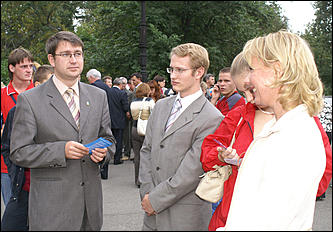 22 августа 2007 г., Барнаул   День Государственного флага России в Барнауле