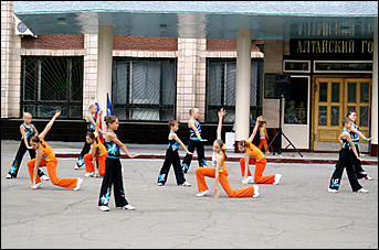 22 августа 2007 г., Барнаул   День Государственного флага России в Барнауле