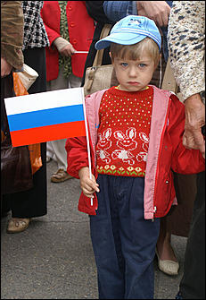 22 августа 2007 г., Барнаул   День Государственного флага России в Барнауле