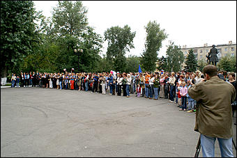 22 августа 2007 г., Барнаул   День Государственного флага России в Барнауле