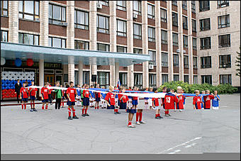 22 августа 2007 г., Барнаул   День Государственного флага России в Барнауле