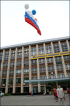 22 августа 2007 г., Барнаул   День Государственного флага России в Барнауле