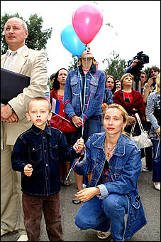 22 августа 2007 г., Барнаул   День Государственного флага России в Барнауле