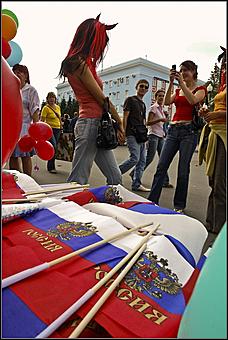 22 августа 2011 г., Барнаул   День российского флага