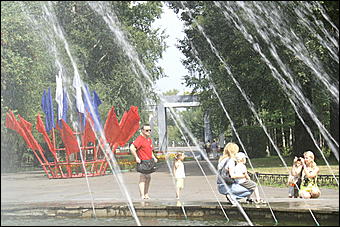 22 августа 2010 г., Барнаул   День государственного флага России в Барнауле