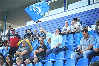 15 августа 2019 г., Барнаул. Екатерина Смолихина   Как Дугин перед отставкой сходил с Томенко на футбол и вдохновил "Динамо" на победу